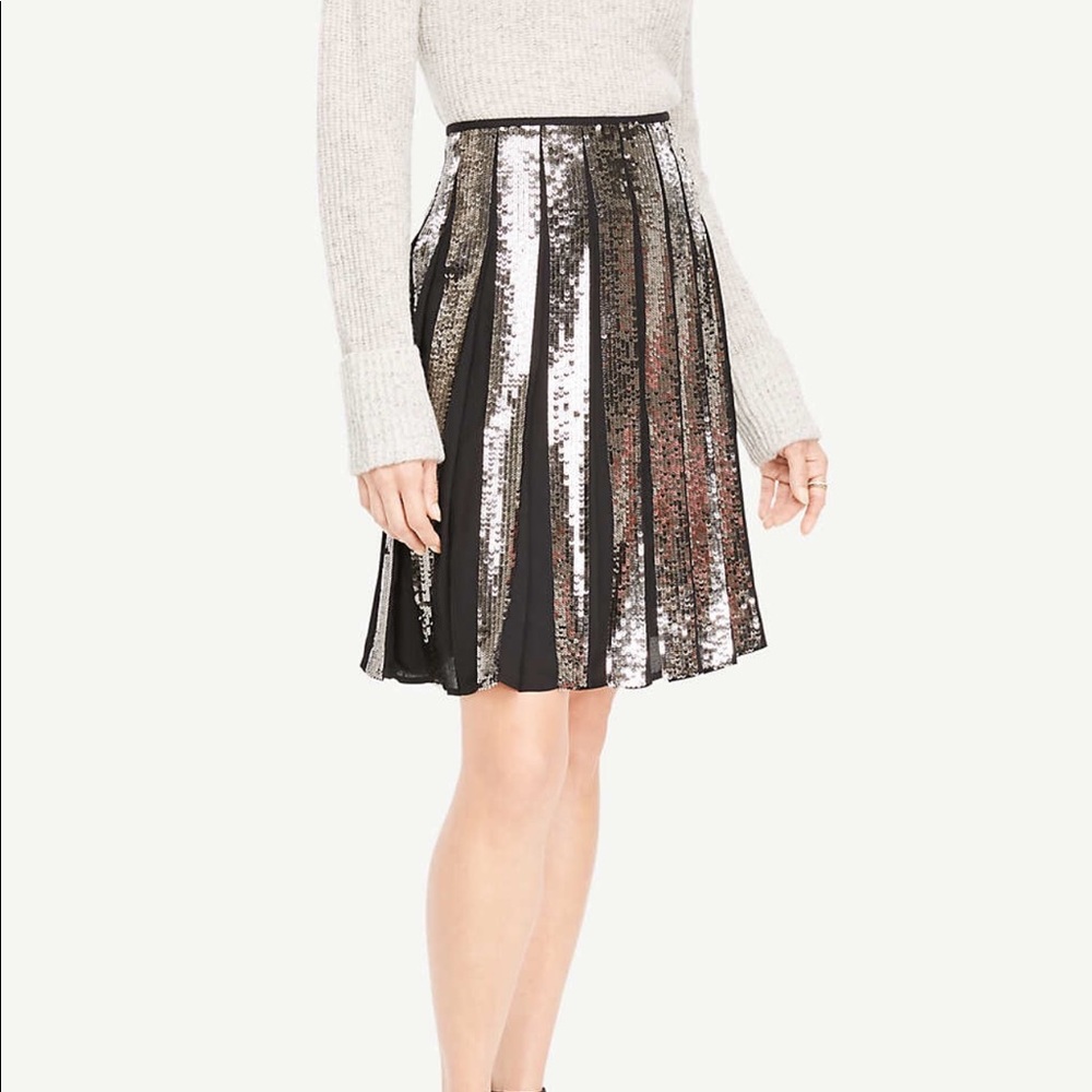 Ann Taylor sequins skirt